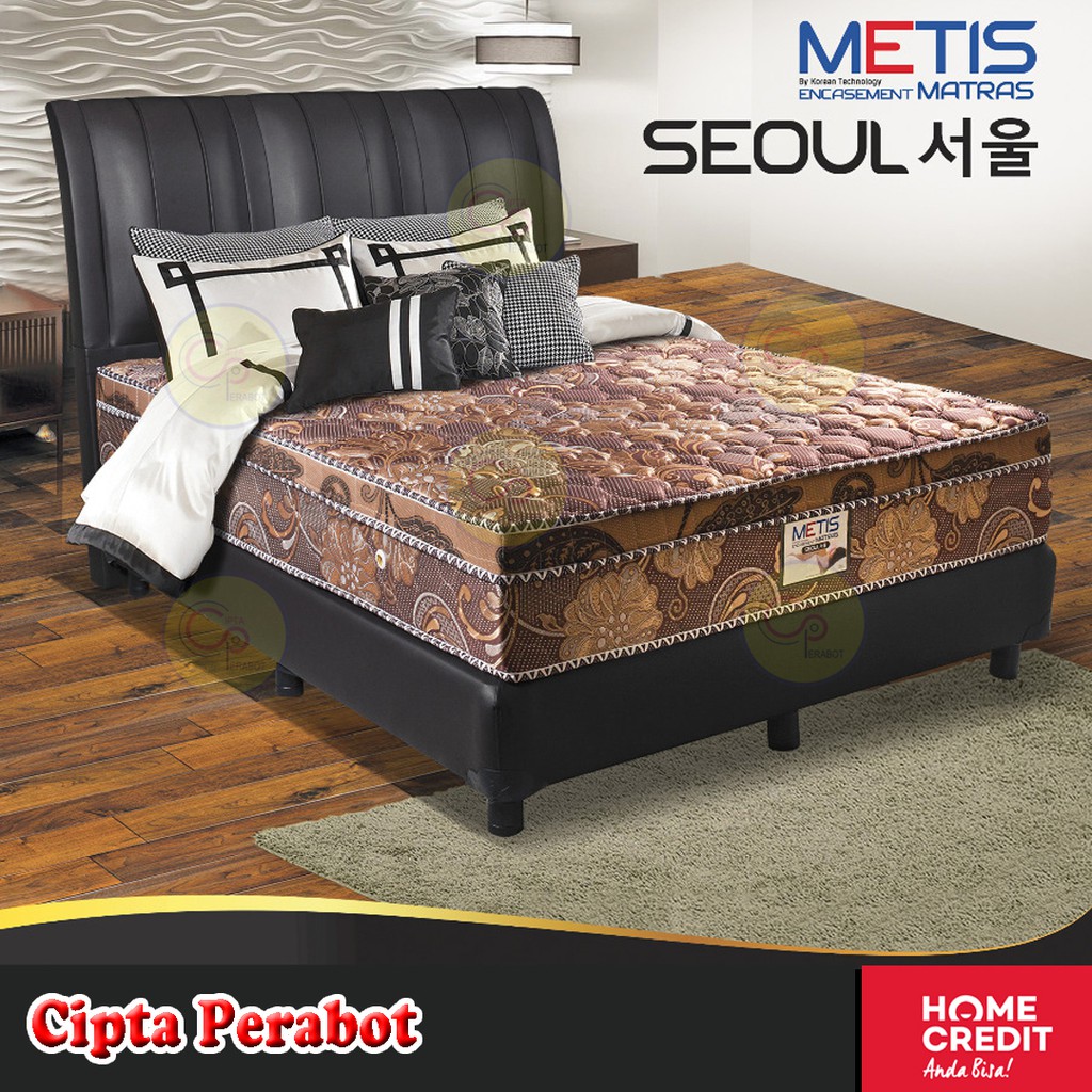 Tempat Tidur Springbed Kasur Metis Seoul Kuat ekonomis Matras