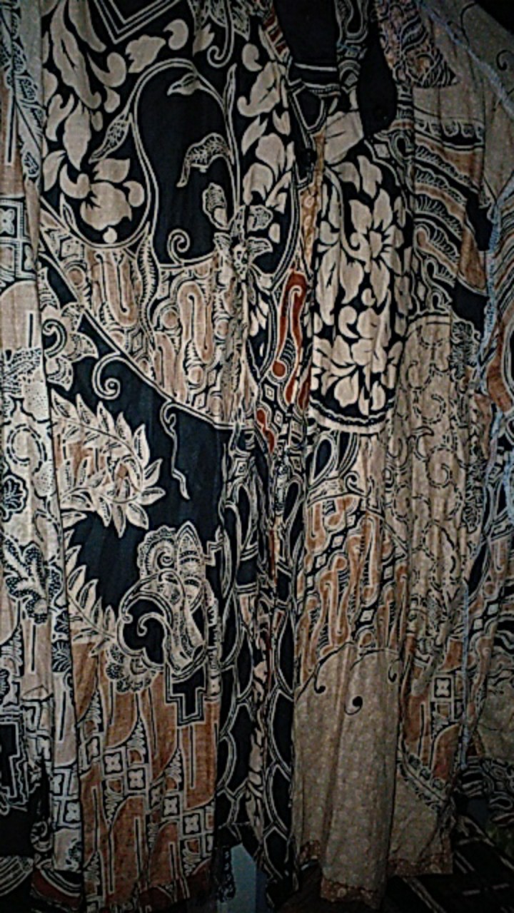 Size M L Xl Xxl Xxxl Bswart Batik Hrb026 Kenongo Hem Panjang Pekalongan M L Xl Batik Pria  Bw 002