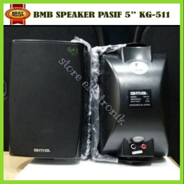 Speaker Bmb Pasif 5&quot; KG - 511 Speaker Monitor pasif Bmb Original