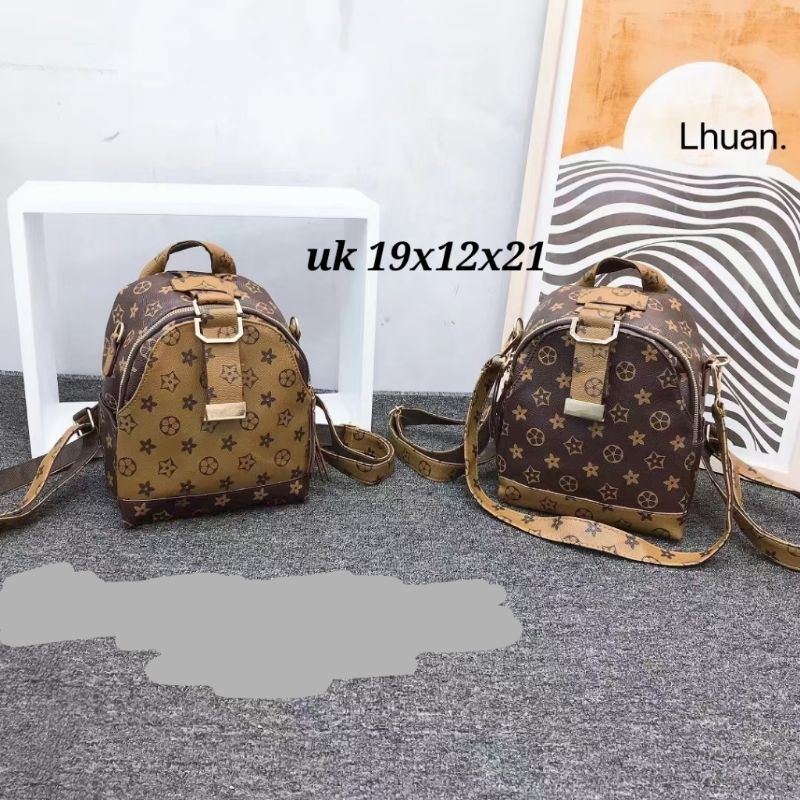 Ransel fashion import / tas punggung import / backpack wanita import uk 19x12x21