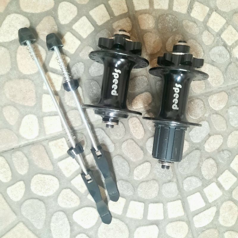 HUB FREE HUB UNITED SPEED BEARING 36H HITAM