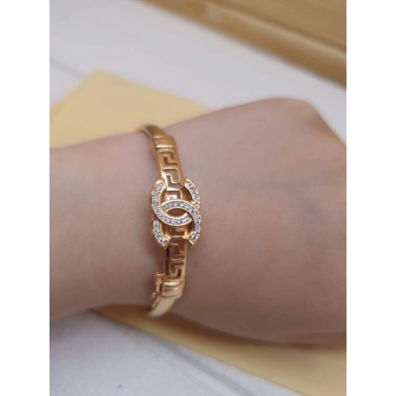 Gelang xuping / bangle xuping murah import / gelang wanita microdiamond xuping