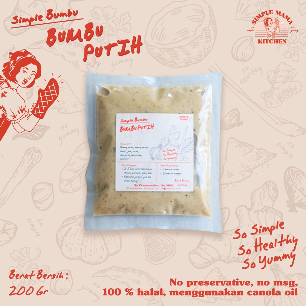 

Refill Simple Bumbu Putih by Simple Mama Kitchen