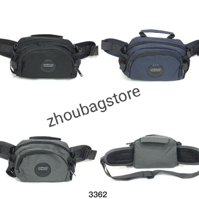 ZB - Tas Selempang Pria Wanita - Tas Waistbag - JINPAIDI IMPORT