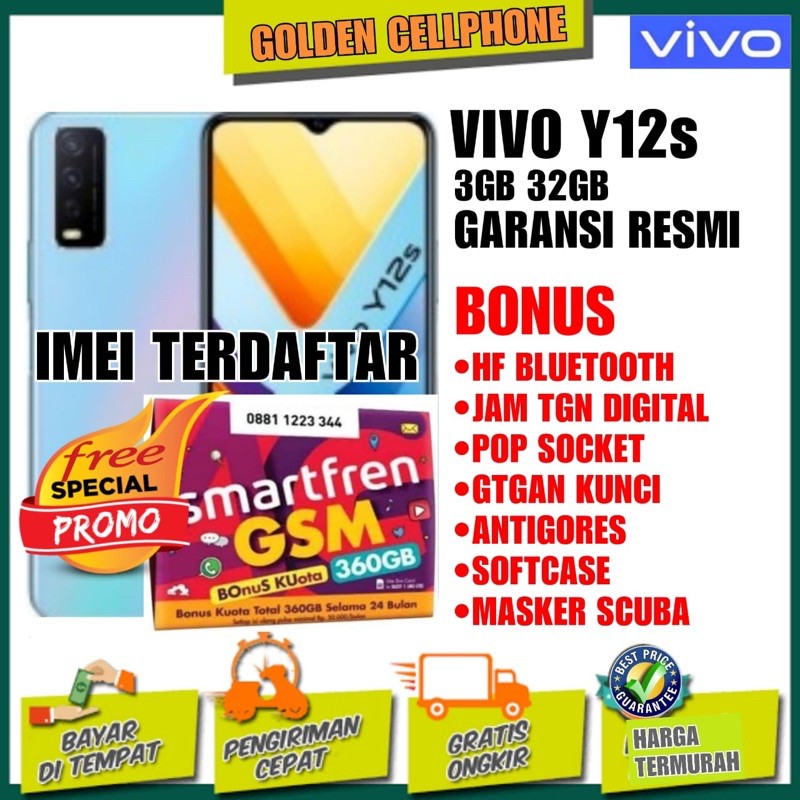 VIVO Y12s & Y12i 3/32 GARANSI RESMI VIVO | Shopee Indonesia