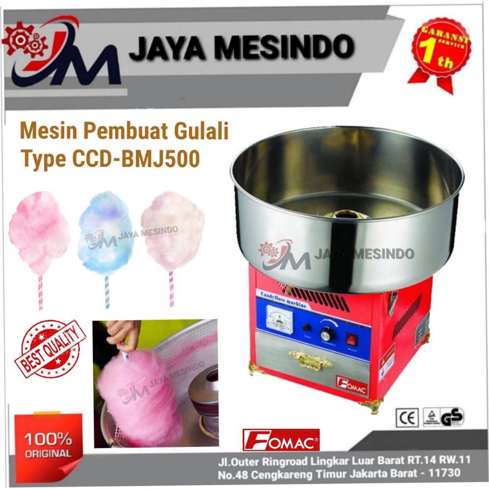 Mesin Pembuat Gulali/Gas Candy Floss Machine CCD-BMJ500 Fomac