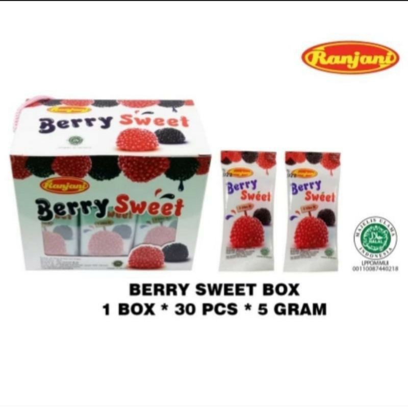 

(BOX) Berry Sweet Candy (30 pcs)