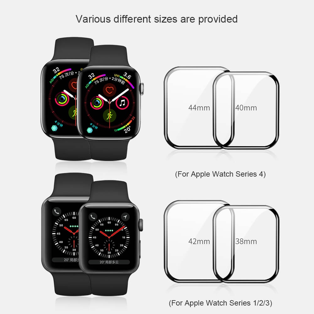 BEST SUIT FULL COVER anti gores APPLE Watch SERI SE / SERI 6 / SERI 5 / SERI 4 / SERI 3 / SERI 2 (38mm / 40mm / 42mm / 44mm)