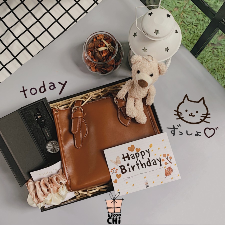 

Kikoochi Chiharu- Hadiah Kado Ulang Tahun Tas Wanita Istri Anniv Cewek