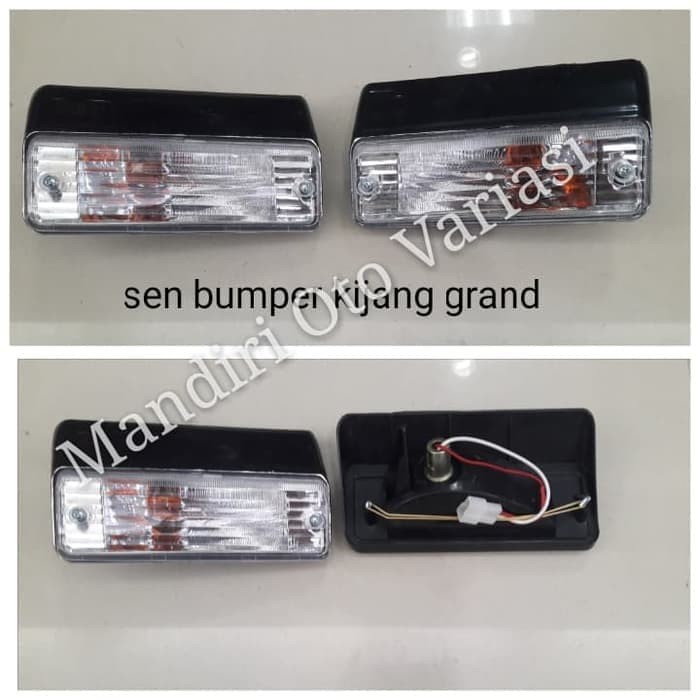 Lampu Sen Bumper / Lampu Mobil Kijang Grand Kristal.