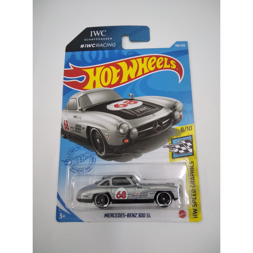 Diecast Hot Wheels MERCEDES BENZ 300 SL IWC Racing Silver Abu HW Hotwheels Mobil RED MERAH B 2023 RETRO RACERS L M 2021