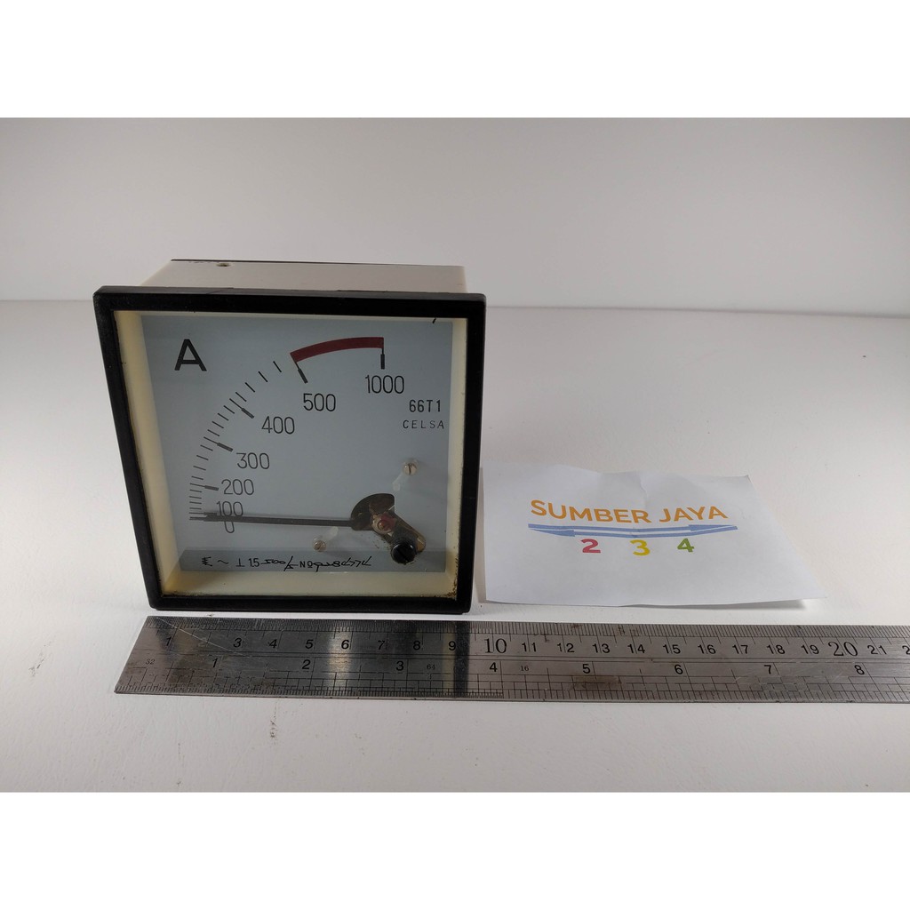 PANEL METER ANALOG 1000A  / PANEL METER 1000A / AMPERE METER 1000A TERMURAH