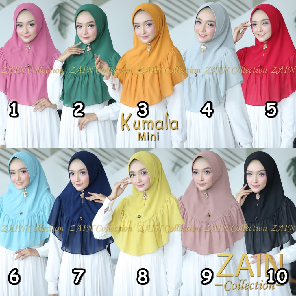 Khimar Kumala Mini Original ZAIN Collection