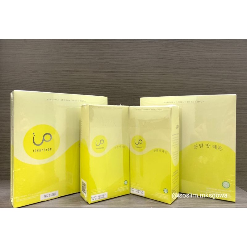 isoslim ishapeyou kecil 7 sachet (Bisa COD & INSTAN)