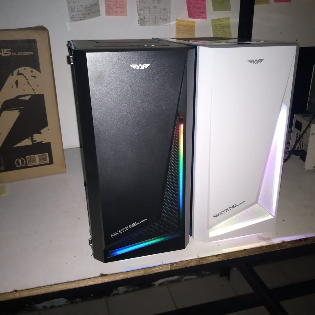 Casing Armageddon Nimitz N5 Aurora - Micro ATX | Shopee Indonesia