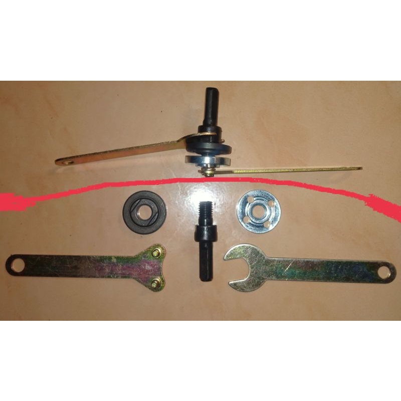 Konektor bor ke gerinda