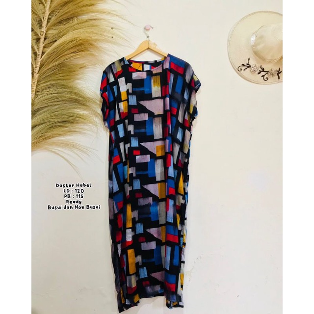 Daster Habel Motif || Daster Habel Polos || Daster Busui Jumbo