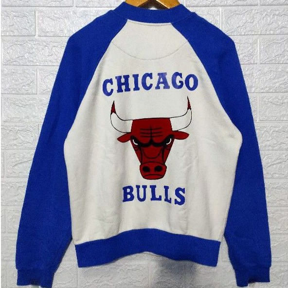 jaket varsity NBA chicago bulls second original