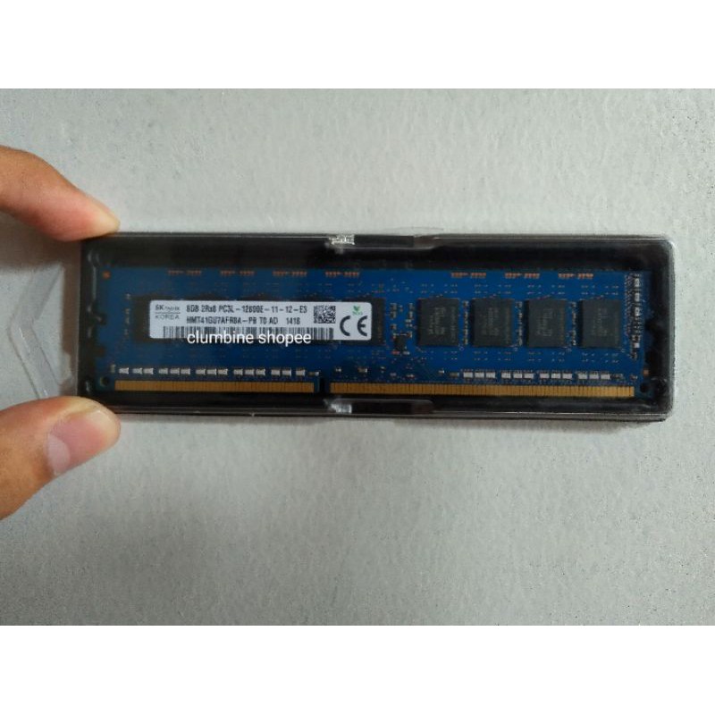 RAM Server 8GB 1600 DDR3L SK Hynix 8GB 1600 DDR3 PC3L-12800E Memory 12800 ECC UDIMM