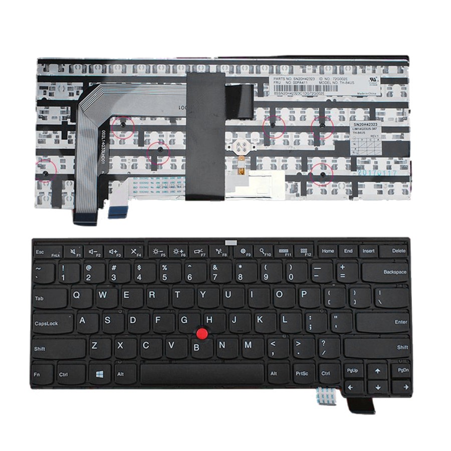 keyboard Laptop Lenovo ThinkPad T460s T470s SN20L82047