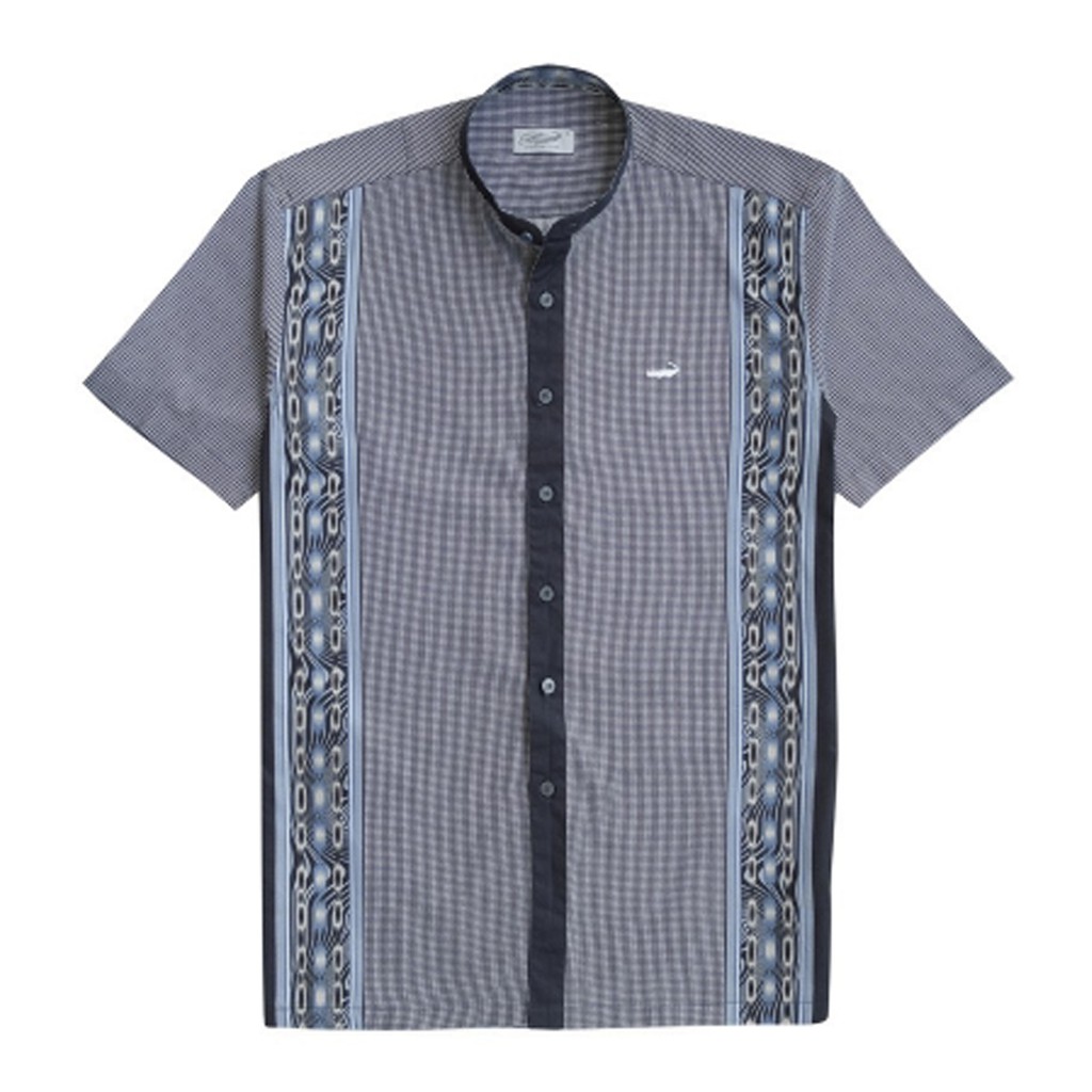 Baju Koko Crocodile KOKO 0762 Black - Men Shirt Kemeja Pria Lengan Pendek