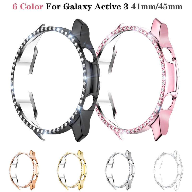 Case Bumper Pelindung Full Cover Samsung Galaxy Watch 3 4 Classic 40mm 41mm 42mm 44mm 45mm 46mm 46mm 40mm 44mm Gear S3