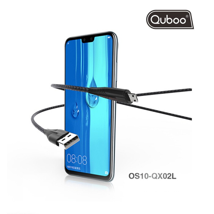 Quboo Dash Fast Charging Cable Data Micro USB Nylon Quick Charging