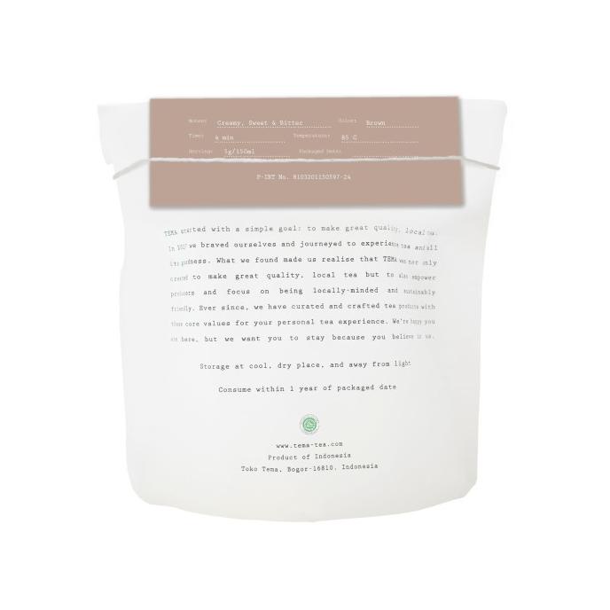 

[[BISA COD]] TEMA Tea Large Pouch - Courage / Oolong Tiramisu - 140gr BERMUTU Kode 1440
