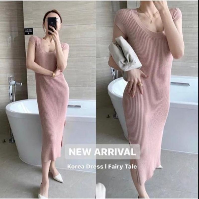 DRESS RAJUT MOLLY // DRESS RAJUT PANJANG WANITA // FASHION WANITA