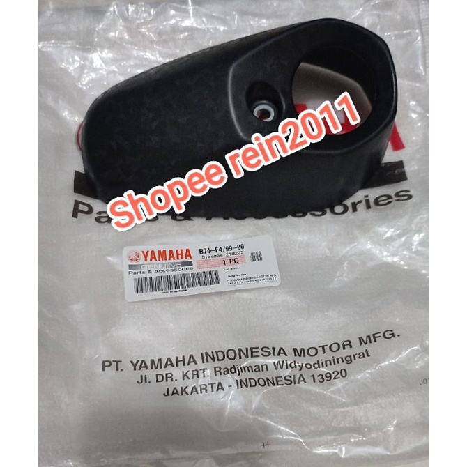 COVER TUTUP UJUNG KNALPOT XMAX X MAX ASLI ORI YAMAHA B74 E4799 00