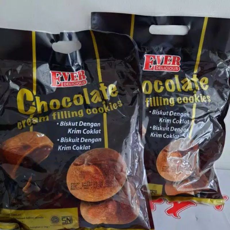 ever delicious cookies yam / chocolate  350 gram isi 35 pcs