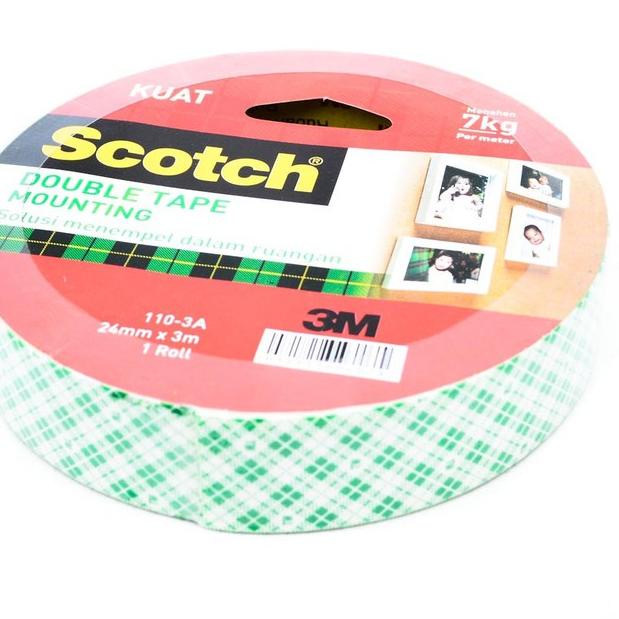 

Special 3M Scotch Mounting Double Tape 110-3A 24mmx3m 爱