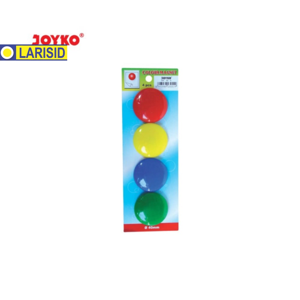 

MAGNET WARNA MAGNET PAPAN TULIS JOYKO MN-40-4