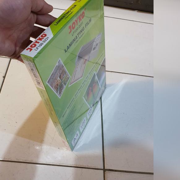 

♪ plastik plastic laminating joyko a4 100 micron laminasi panas ➨