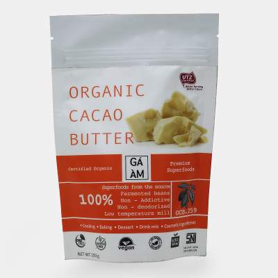 

Premium Cacao Butter ( Cocoa Butter organic) Mentega cokelat organik / 250 gram