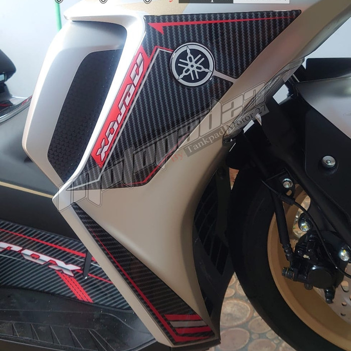 Sticker Stiker Resin Timbul Premium Body Samping Yamaha New Aerox 155