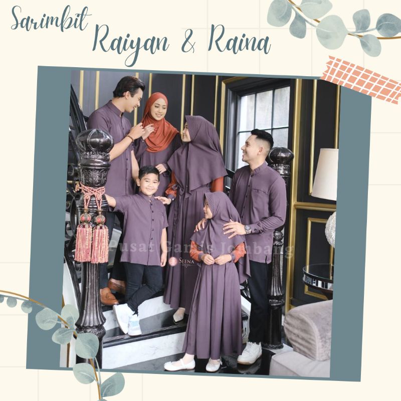 BAJU GAMIS DRESS KOKO SARIMBIT COUPLE KELUARGA SARIMBIT FAMSET SEENA MODESTY NAVY BUSUI MENYUSUI BRA