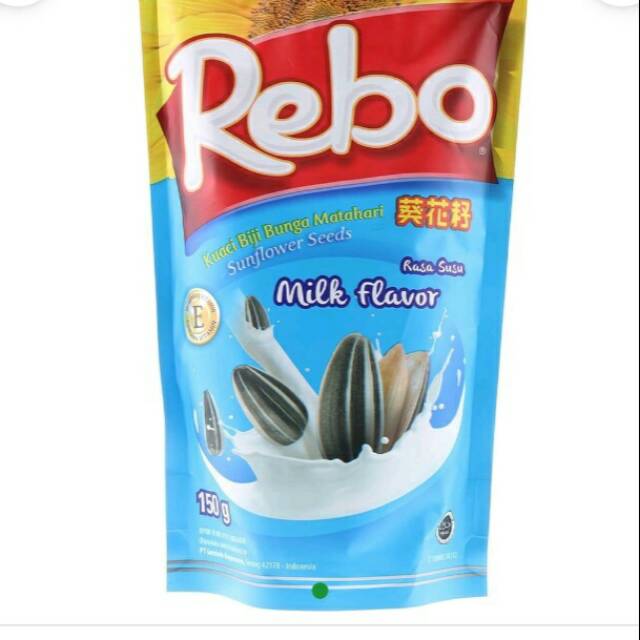 

Rebo kuaci biji bunga matahari milk 150g