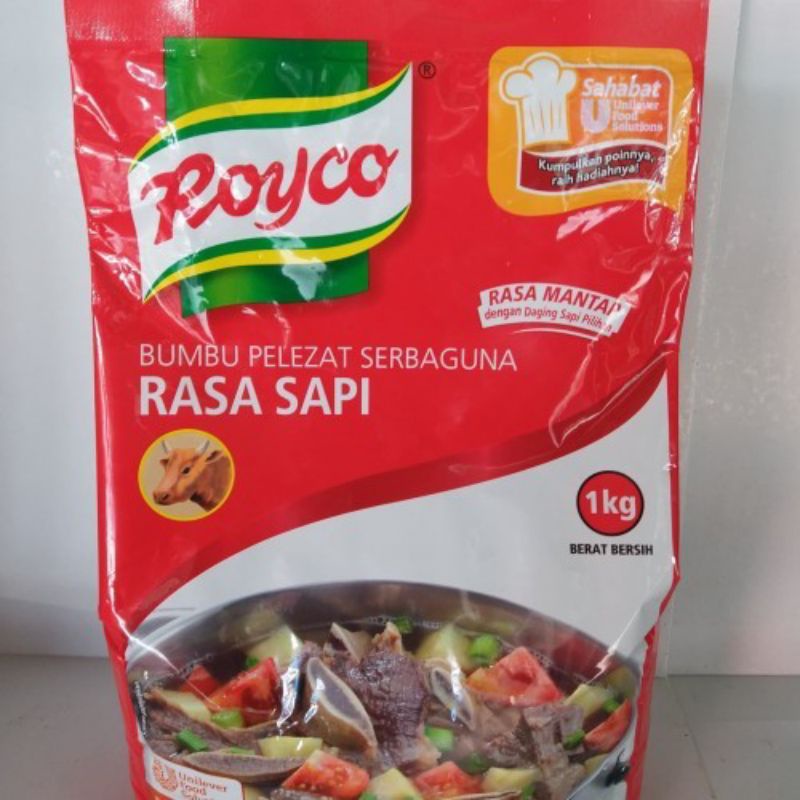 

ROYCO PENYEDAP MASAKAN RASA SAPI 1KG