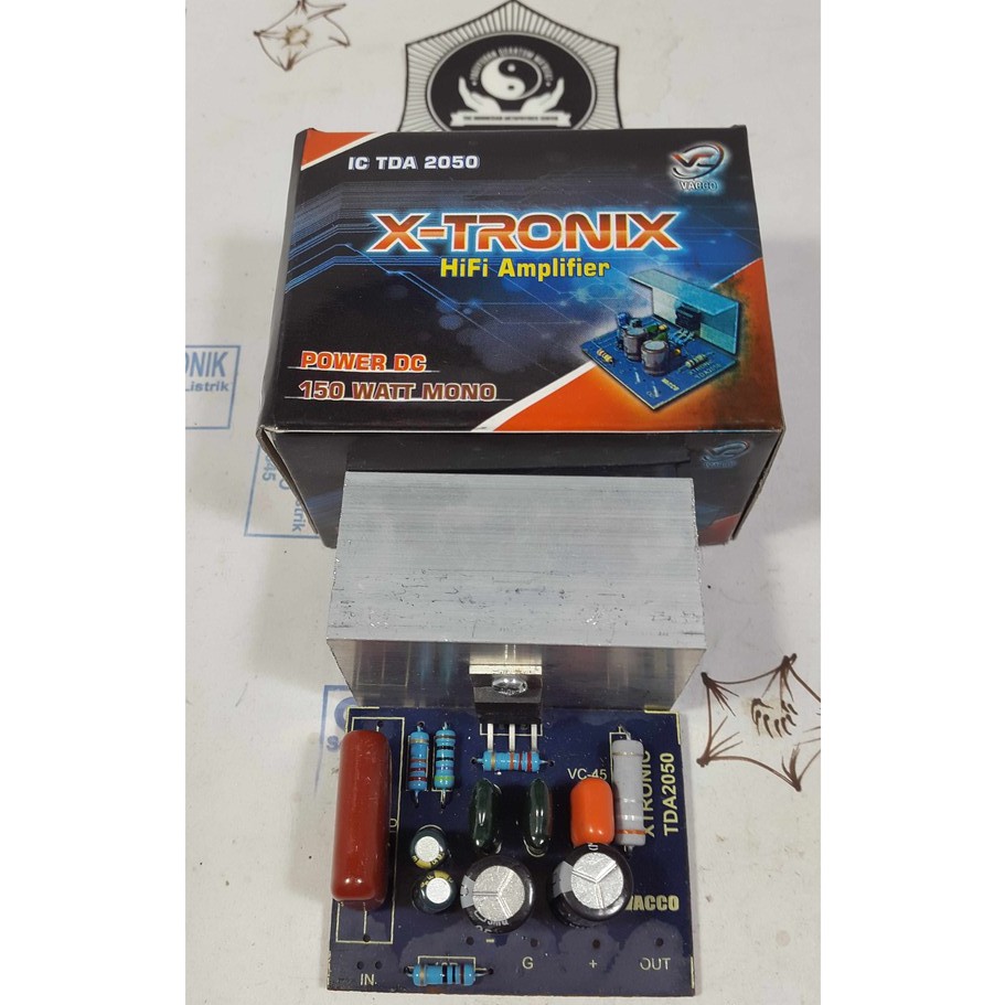 KIT POWER AMPLIFIER 150W CT MONO - IC TDA 2050