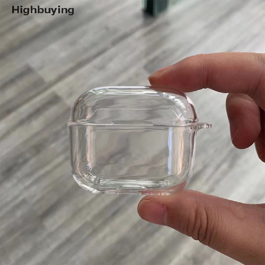 Hbid Casing Soft Case Tpu Transparan Tahan Guncangan Untuk Apple Airpods