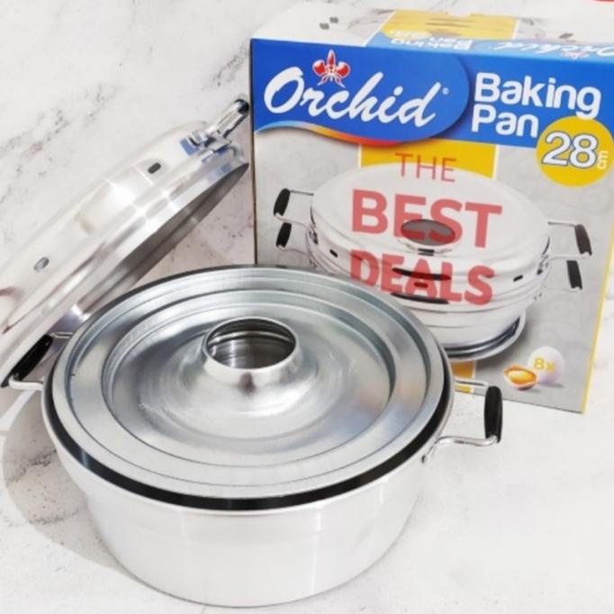 Baking Pan Orchid 28cm