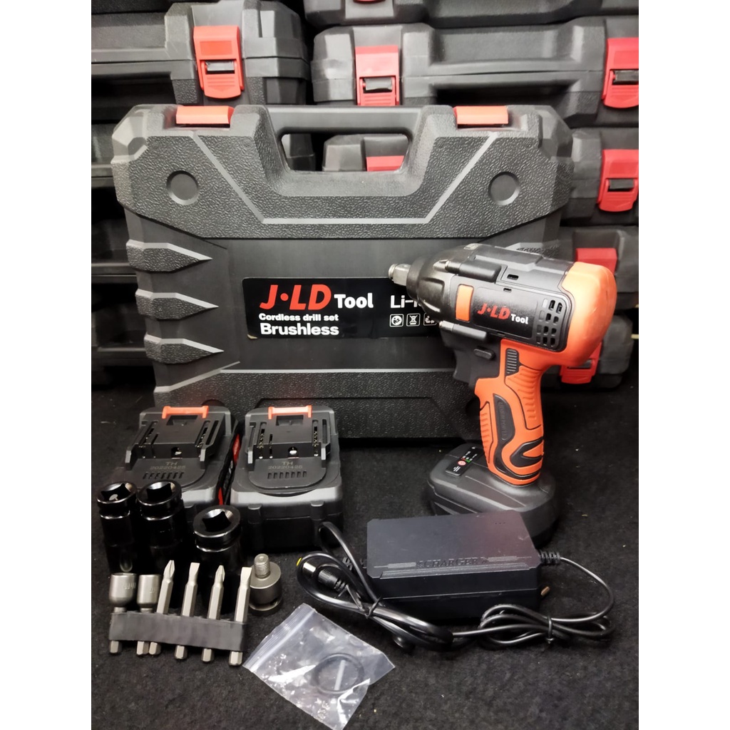 Impact Wrench JLD Tool 48v 2 Baterai