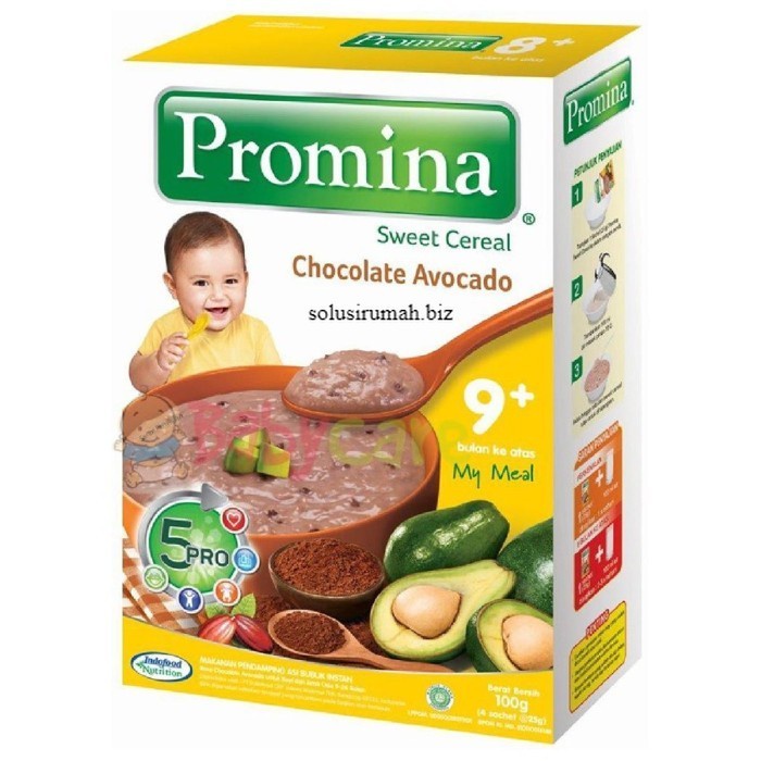 Promina CHOCOLATE AVOCADO 9+ 100 gr Sweet Cereal 100g 100gram 100gr g