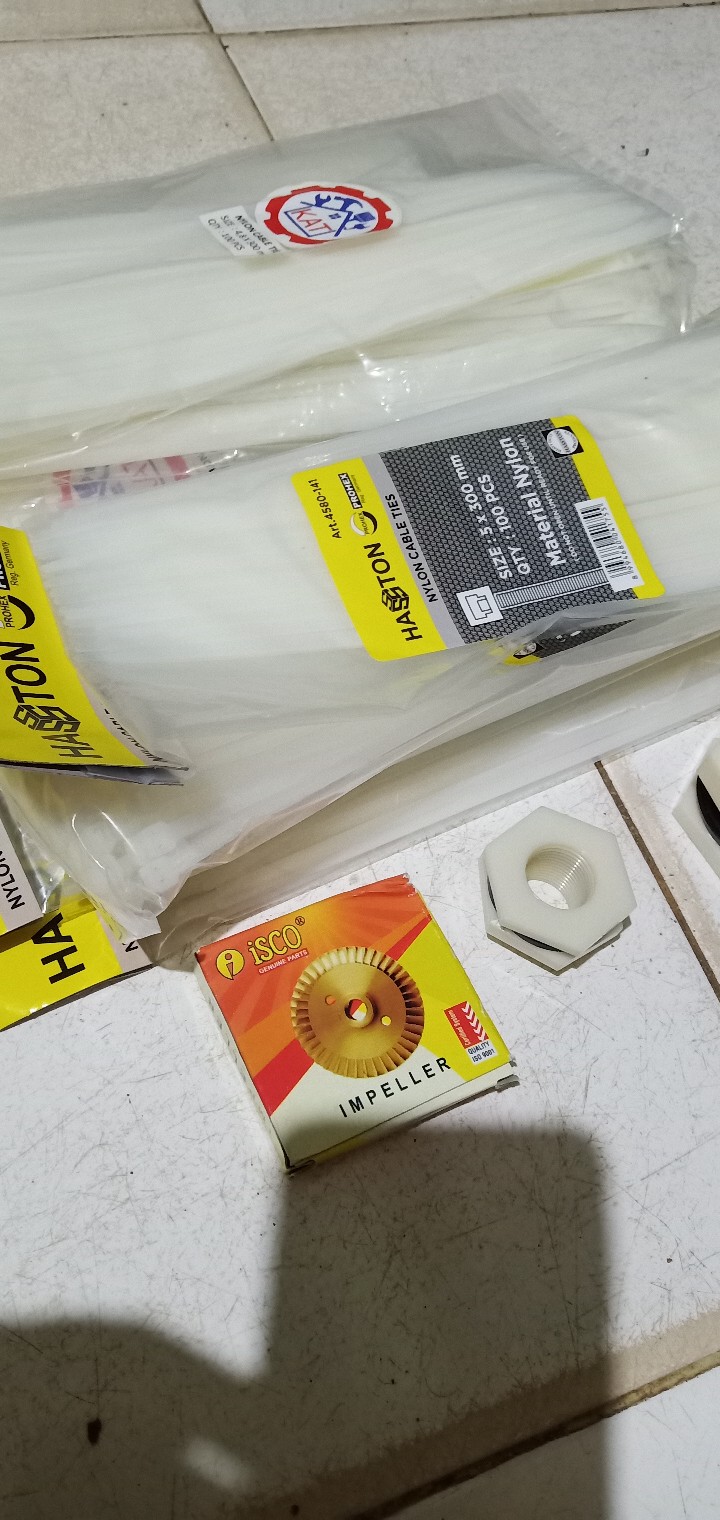 Nepel Tanki Tandon Drat 3/4 Inchi / Adaptor 3/4/ Neple Torn / Toren