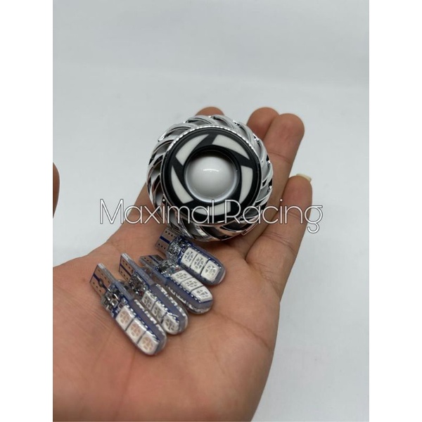 Lampu Stop Running Projie Plus Sen Jelly Kedip 4pcs Sepaket Lampu Variasi Motor