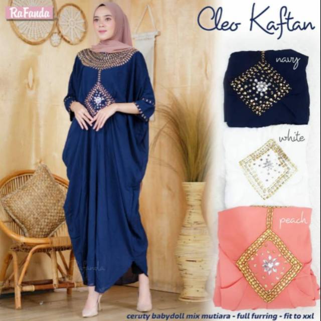 Gamis Cleo Kaftan Cewek