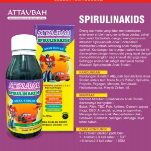 

Madu Spirulina 150gr Anak | Madu Spirulina Attaubah