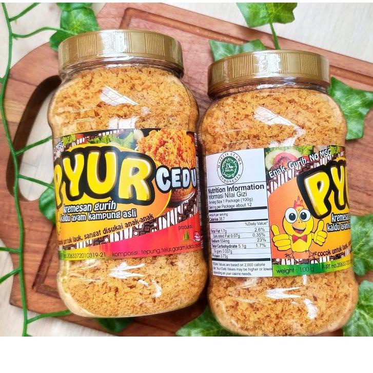 

Kirim sekarang... Pyur CeDu Kremesan Ayam HALAL non-MSG tidak berminyak