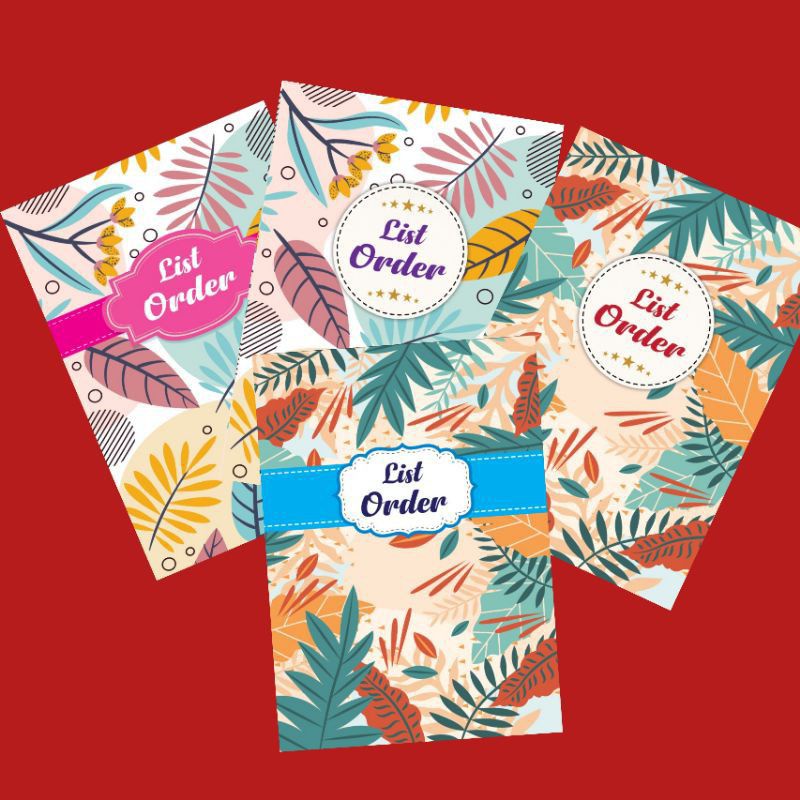 

BUKU OLSHOP/BUKU LIST ORDER/BUKU LIST ORDER MURAH